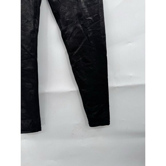 Offline By Aerie The Hugger Crossover Waist Crackled Legging Women Small Black - Picture 6 of 8